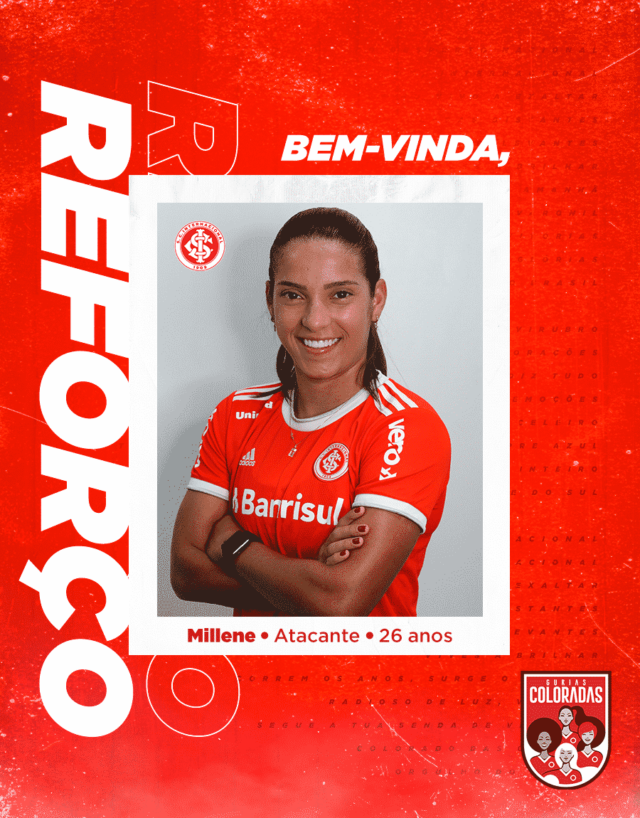 Internacional contrata Milene, refor&ccedil;o vindo da China!