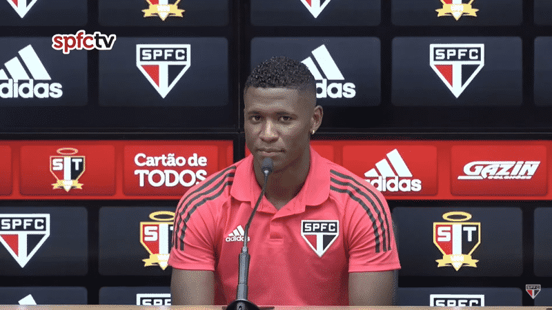 Orejuela em coletiva: &ldquo;Espero ganhar a Libertadores&rdquo;