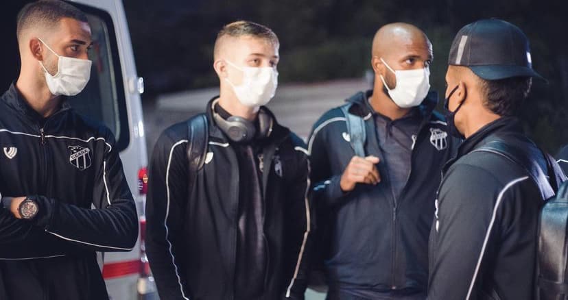 Cear&aacute; chega na Argentina para 2&ordm; jogo da Sul-Americana