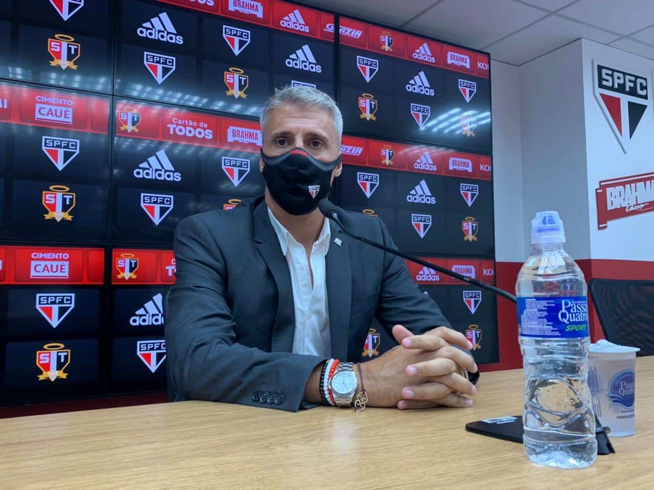 Crespo avalia elenco do São Paulo: “É muito importante ter essa competição para o time”