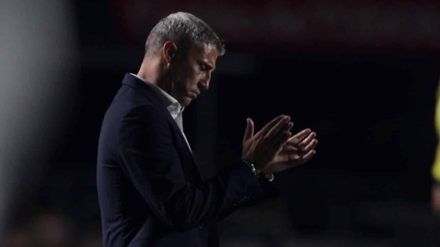 Crespo pensa em mudan&ccedil;as para pr&oacute;xima partida do S&atilde;o Paulo: &ldquo;&Eacute; normal que fa&ccedil;amos mudan&ccedil;as para enfrentar o Guarani&rdquo;