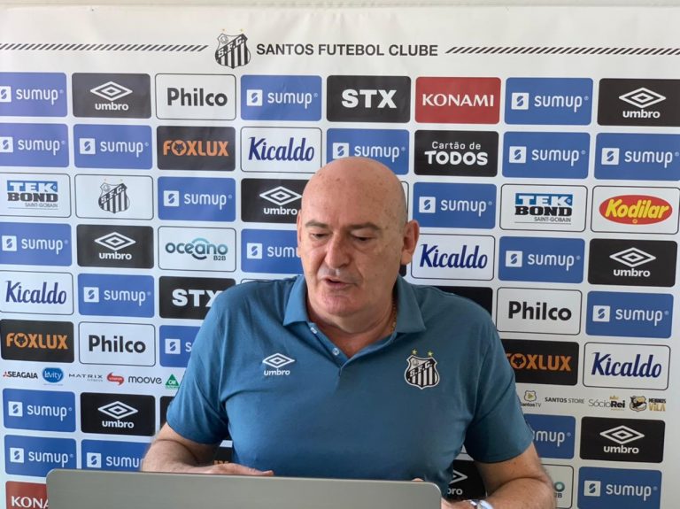 Rueda cobra melhor cobertura da Imprensa ao Santos: &ldquo;S&oacute; lembram da gente quando tem coisa ruim&rdquo;