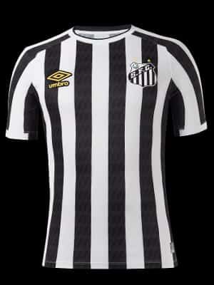 Santos lan&ccedil;a novo uniforme para temporada 2021/2022
