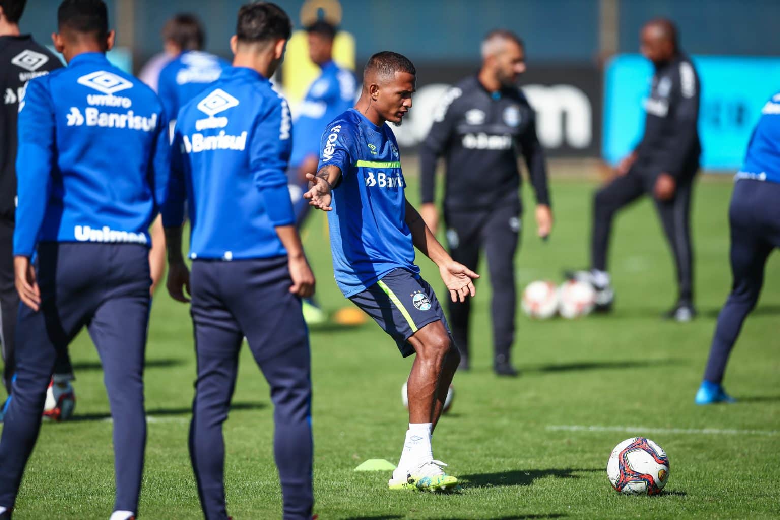 Gr&ecirc;mio realiza &uacute;ltimo treino antes da decis&atilde;o