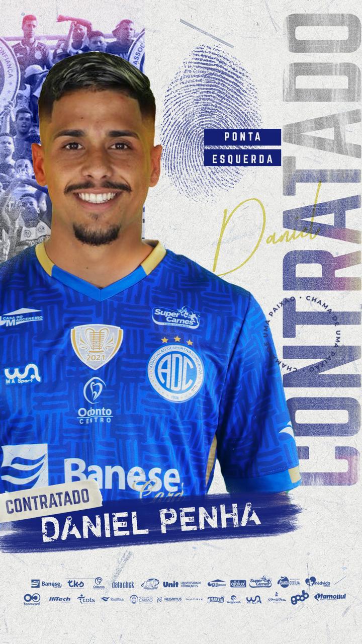 Confiança anuncia Daniel Penha como novo reforço para temporada
