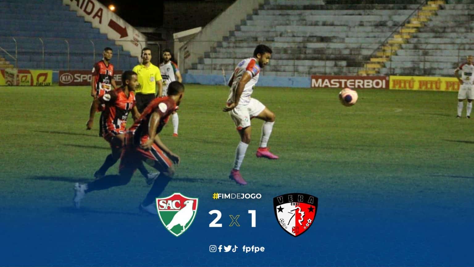 Salgueiro x Vera Cruz como aconteceu &ndash; resultado, destaques e rea&ccedil;&atilde;o