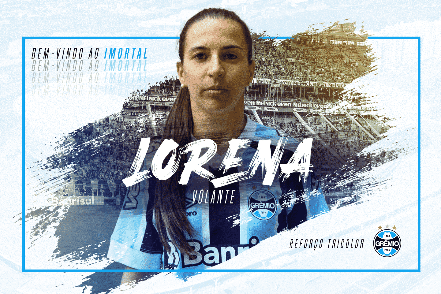 Gurias Gremistas: Lorena González retorna ao Grêmio