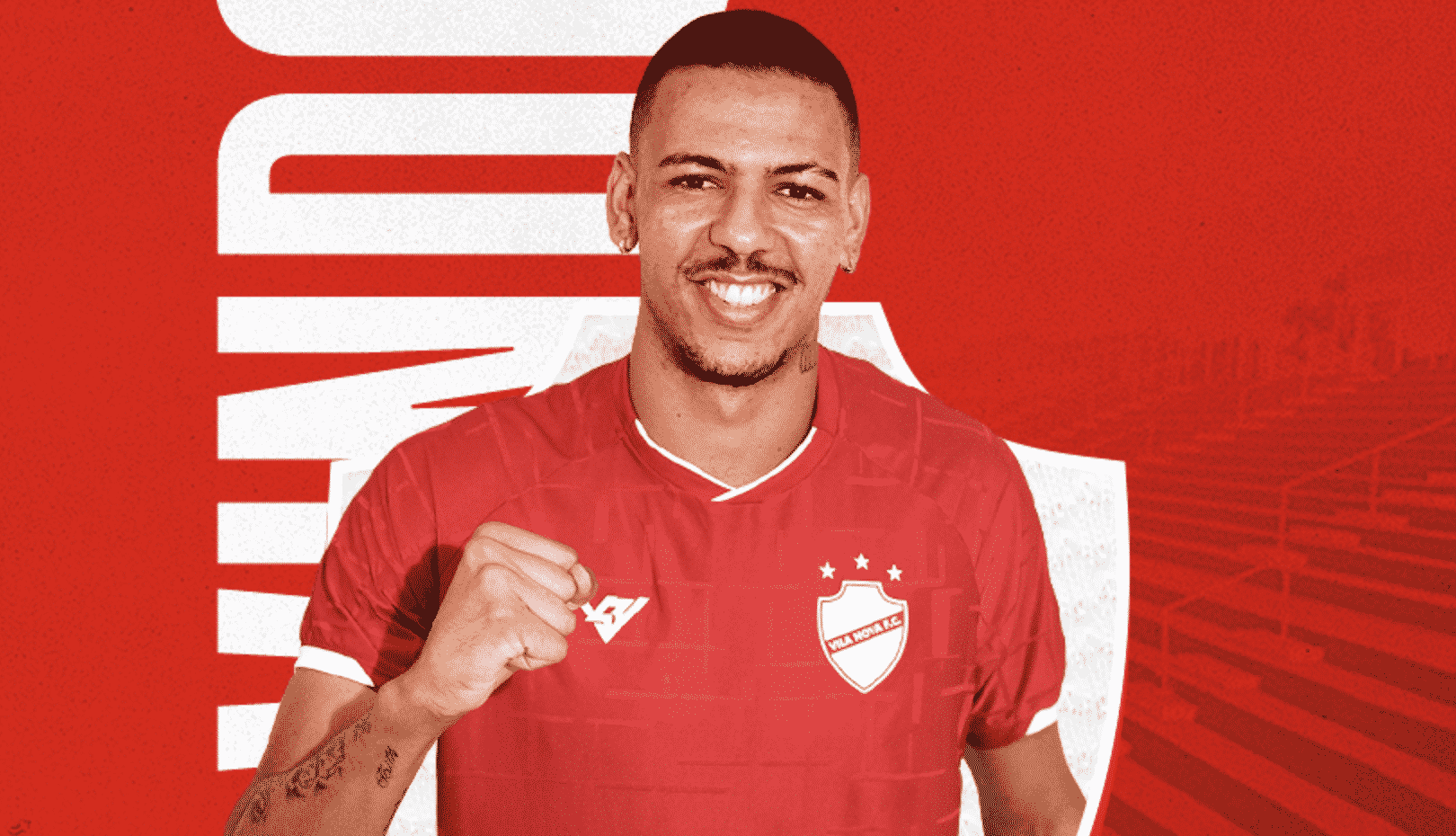 Clayton &eacute; regularizado e pode estrear pelo Vila Nova