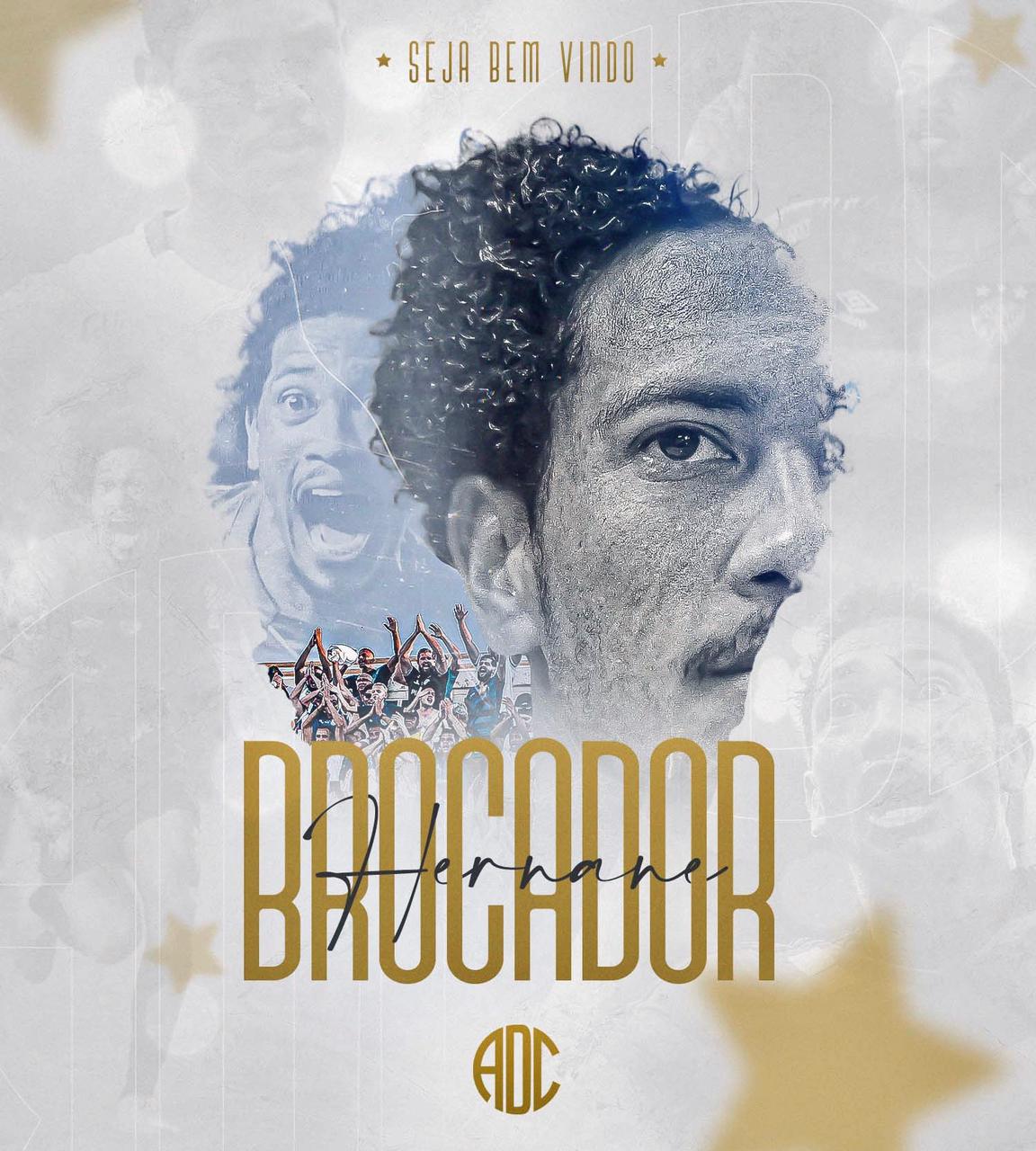 Confian&ccedil;a oficializa chegada de Hernane Brocador