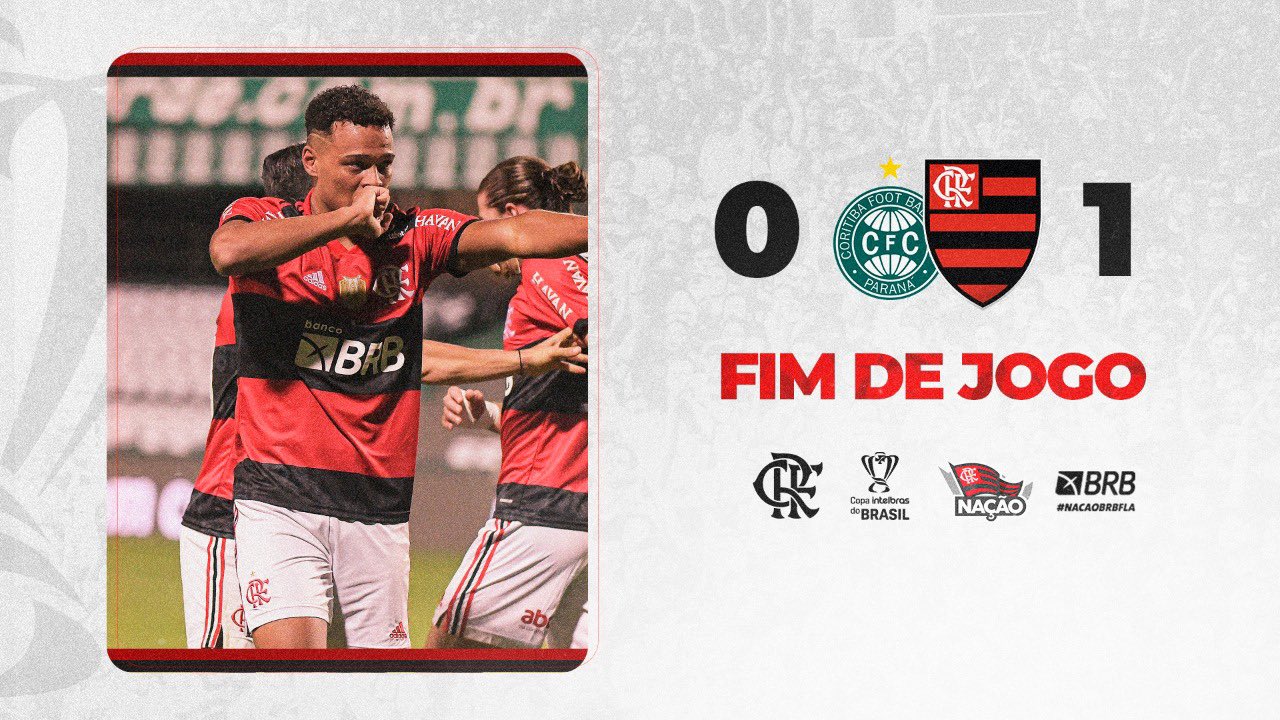 Coritiba x Flamengo como aconteceu – resultado, destaques e reação