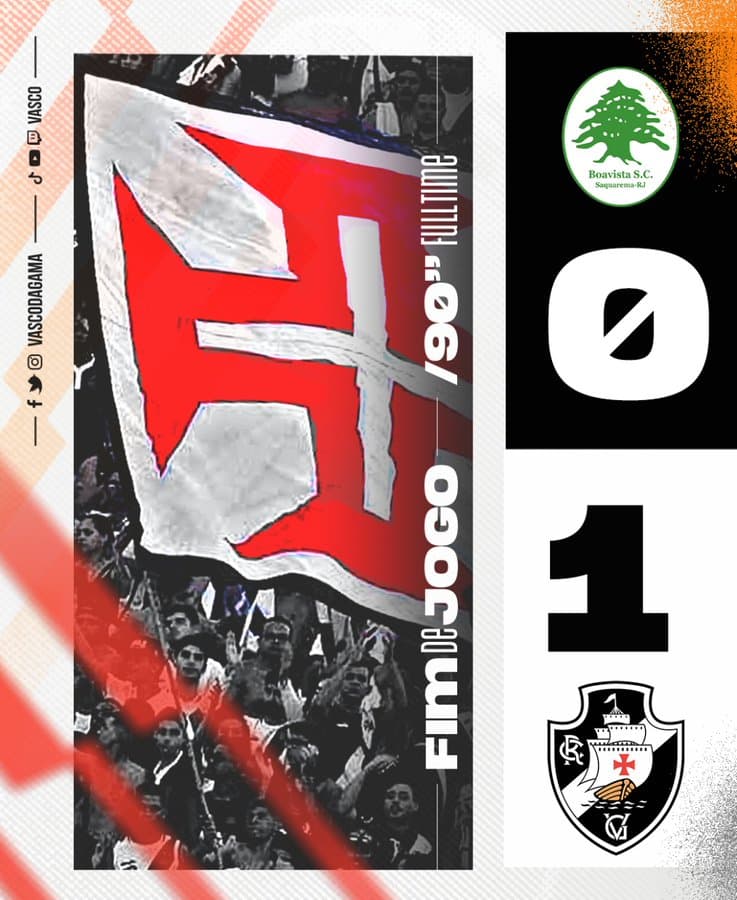 Boavista x Vasco como aconteceu – resultado, destaques e reação