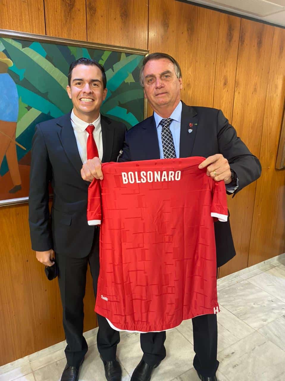 Advogado do Vila Nova e Bolsonaro (Foto: Reprodu&ccedil;&atilde;o/Instagram)