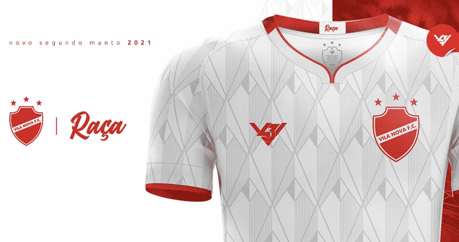 Vila Nova divulga segundo uniforme: &ldquo;Manto da Ra&ccedil;a&rdquo;