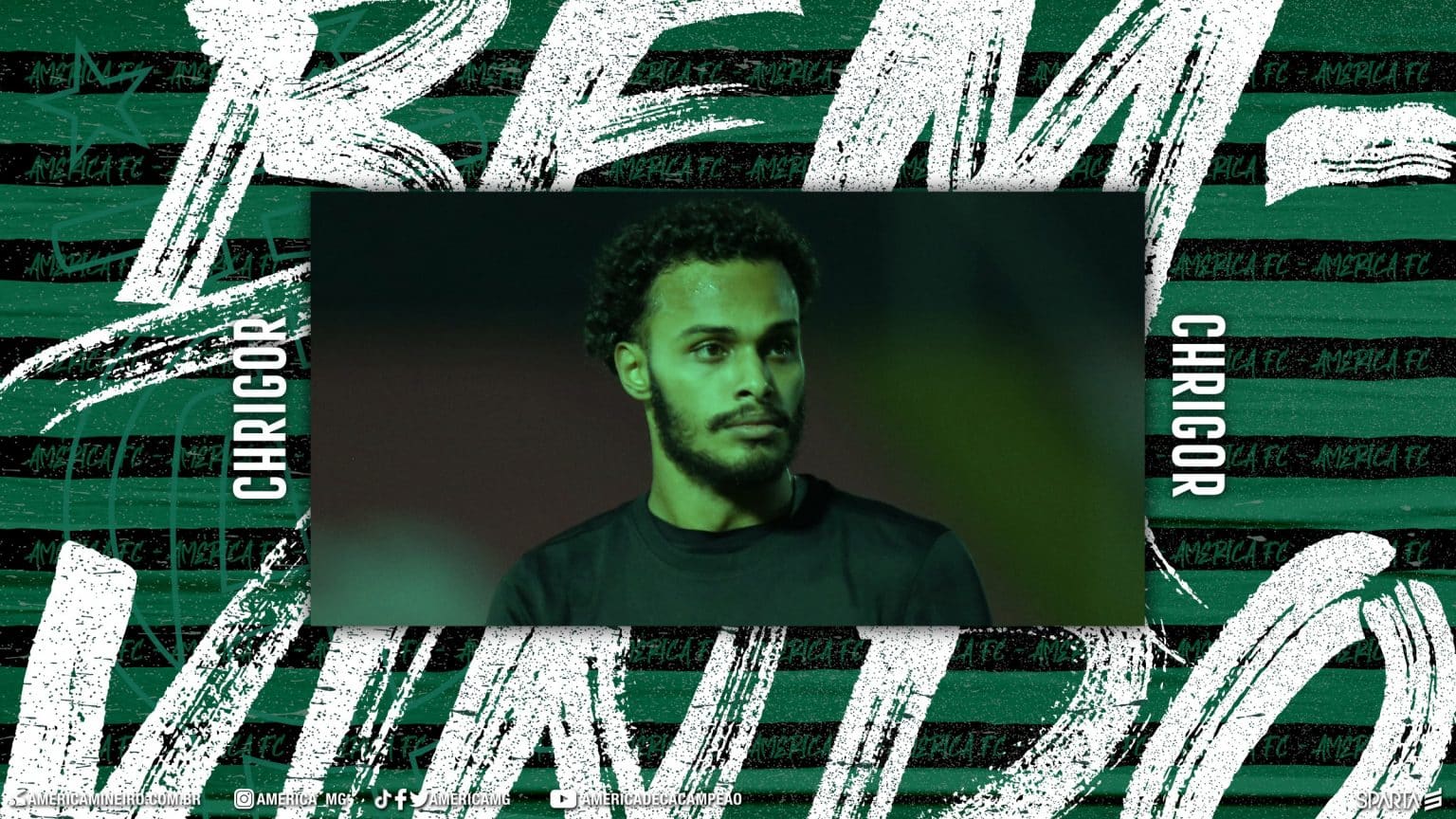 Am&eacute;rica-MG anuncia atacante Chrigor, ex-Bragantino