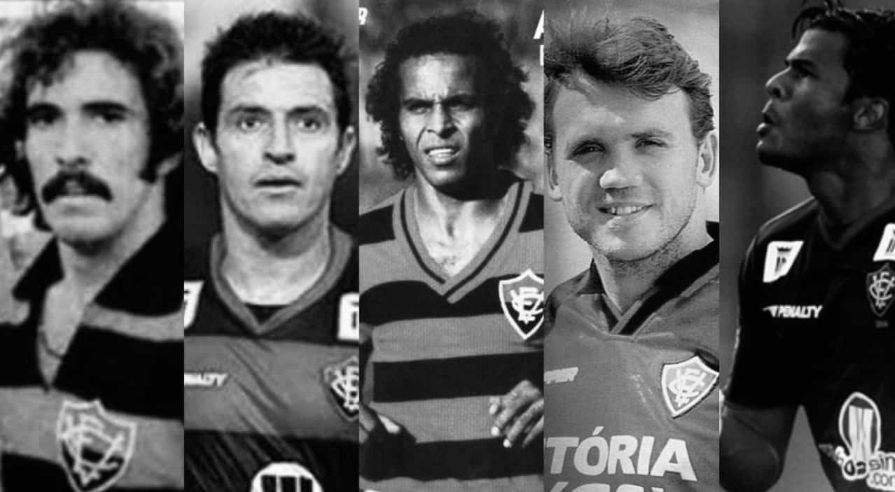 Top 5 &Iacute;dolos do futebol: Vit&oacute;ria