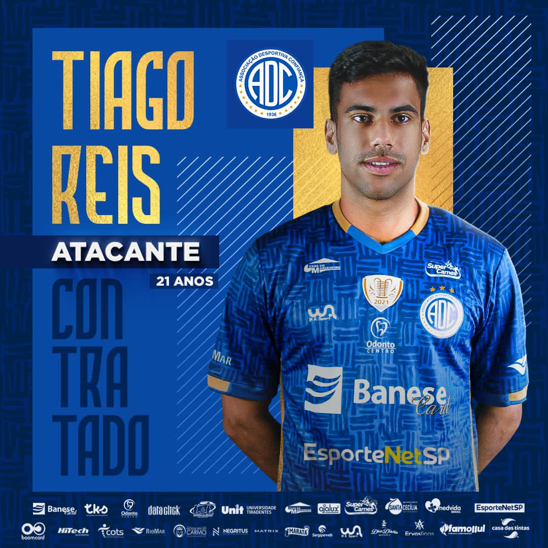 Tiago Reis está liberado para estrear pelo Confiança