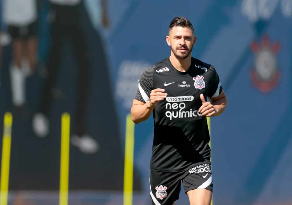 Giuliano realiza seu primeiro treino pelo Corinthians