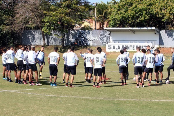 Ponte Preta inicia preparação para enfrentar o Vasco, no domingo, em São Januário