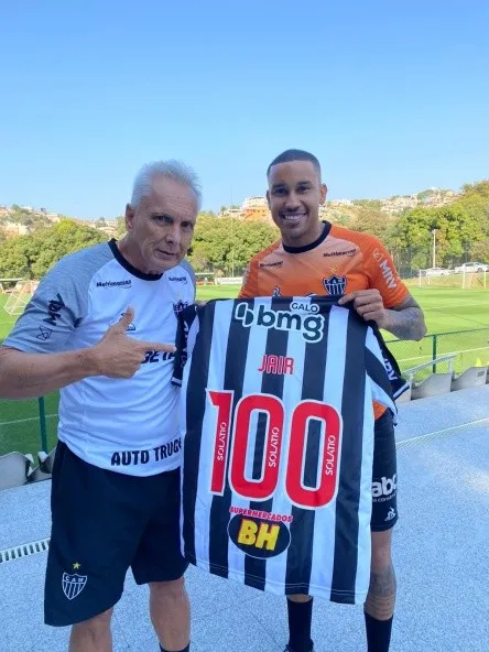 Jair completa 100 jogos com a camisa do Atl&eacute;tico-MG