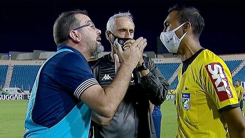 Enderson Moreira, técnico do Botafogo, será julgado pelo STJD