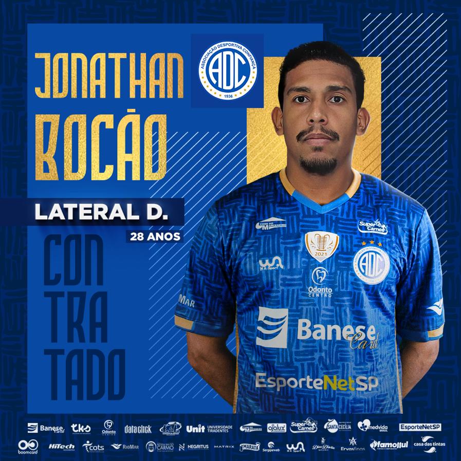 Confian&ccedil;a anuncia chegada de Jonathan Boc&atilde;o