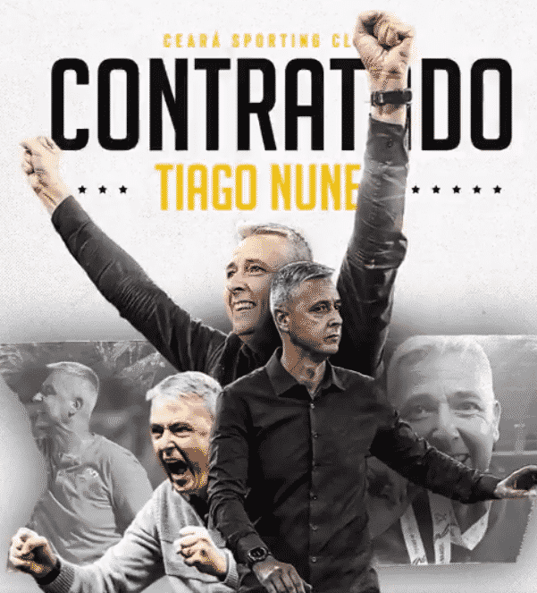 Tiago Nunes é anunciado como novo técnico do Ceará