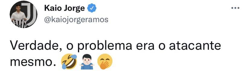 Kaio Jorge ironiza goleada sofrida pelo Santos: “O problema era o atacante mesmo”