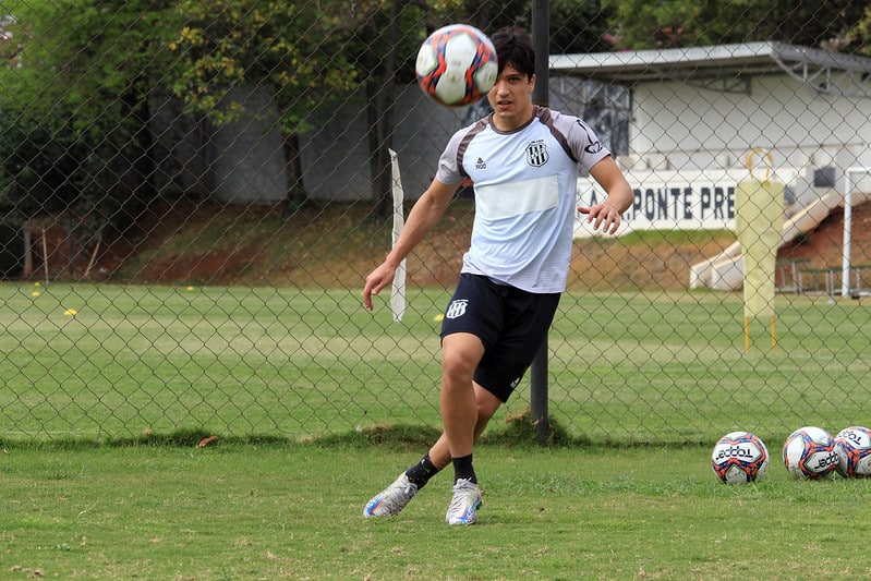 Matheus Anjos aponta: &ldquo;Vejo que o elenco &eacute; bom e venho para ajudar. Acredito que vou conseguir fazer um bom papel, um bom desempenho para ajudar a Ponte a sair desta situa&ccedil;&atilde;o&rdquo;
