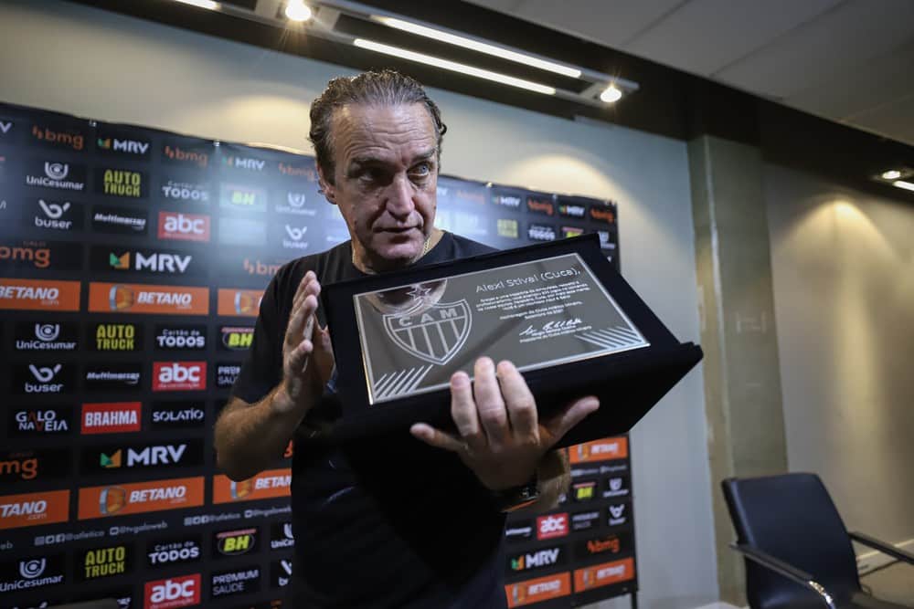 Cuca completa 200 jogos como treinador do Atl&eacute;tico-MG