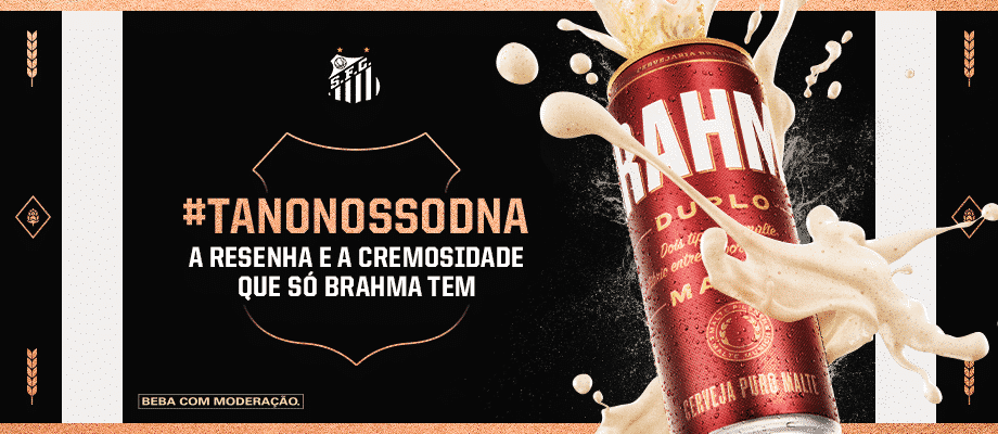 Santos renova patroc&iacute;nio com Brahma