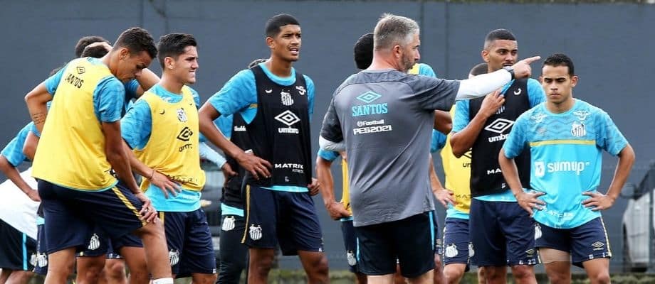 Com Lacava e Balieiro, Santos busca primeira vit&oacute;ria na Copa Paulista
