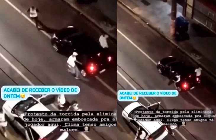 Com ajuda da Torcida Jovem, Pol&iacute;cia identifica tr&ecirc;s pessoas que participaram da emboscada contra Diego Tardelli