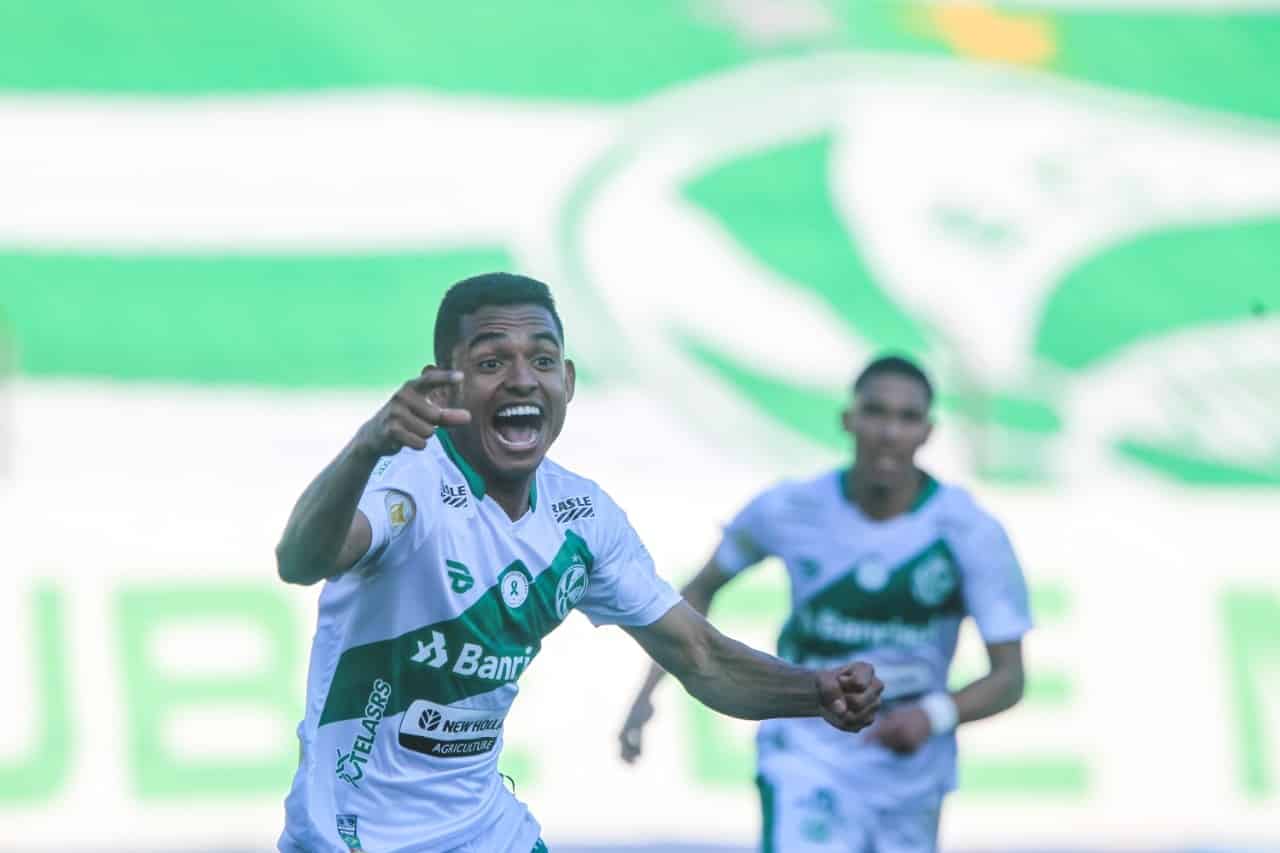 Dawhan marca primeiro gol pelo Juventude e declara:”Muito feliz”