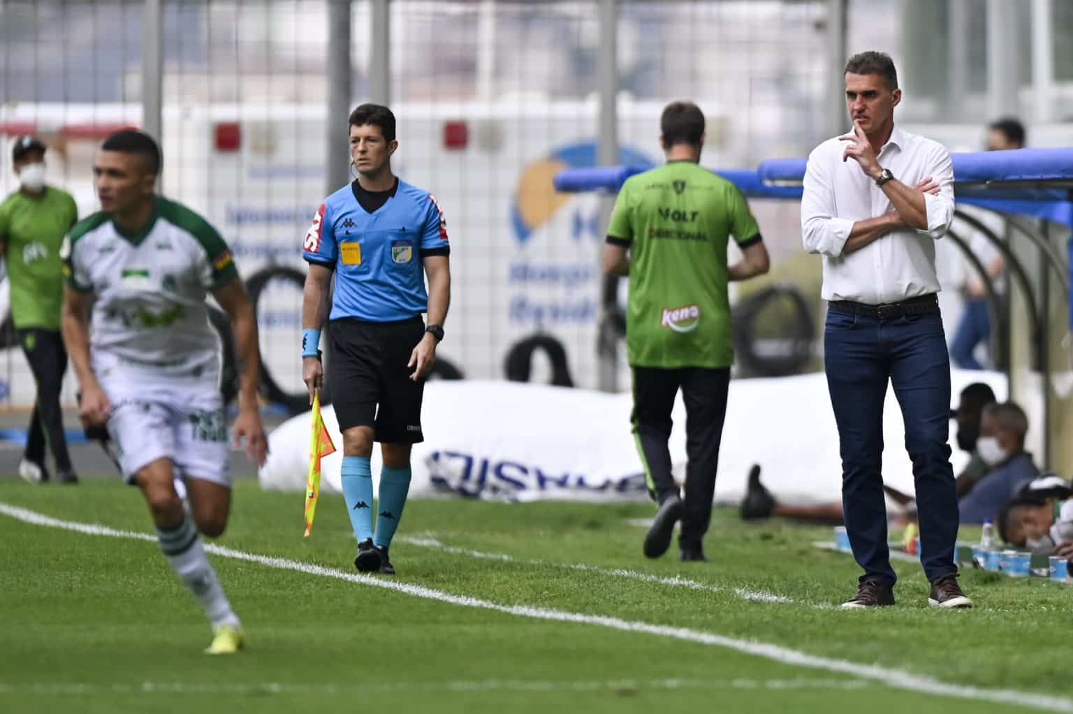 Am&eacute;rica-MG: Mancini vibra com 2&ordf; vit&oacute;ria sem levar gols