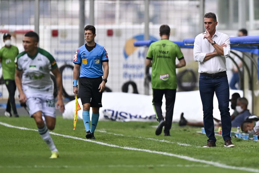 Am&eacute;rica-MG: Mancini vibra com 2&ordf; vit&oacute;ria sem levar gols