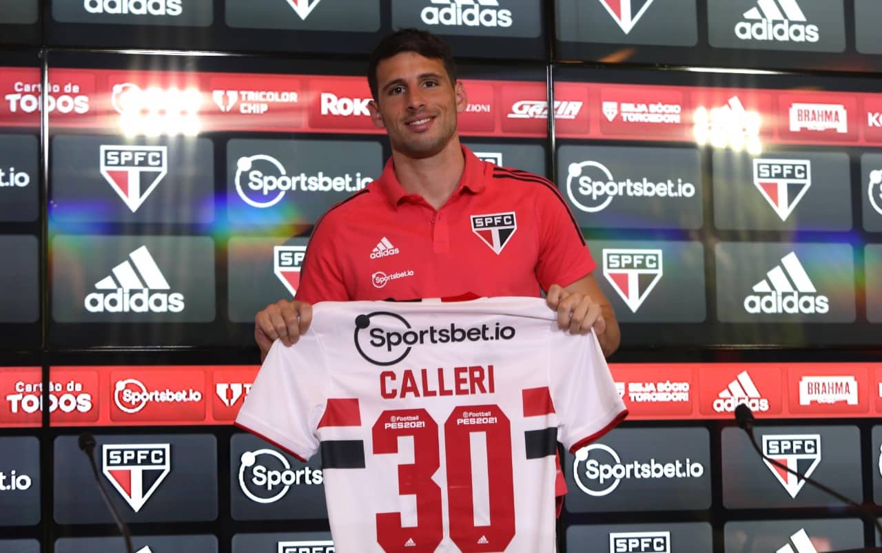 Calleri &eacute; apresentado no S&atilde;o Paulo: &ldquo;Vim para c&aacute; para jogar e ser feliz&rdquo;