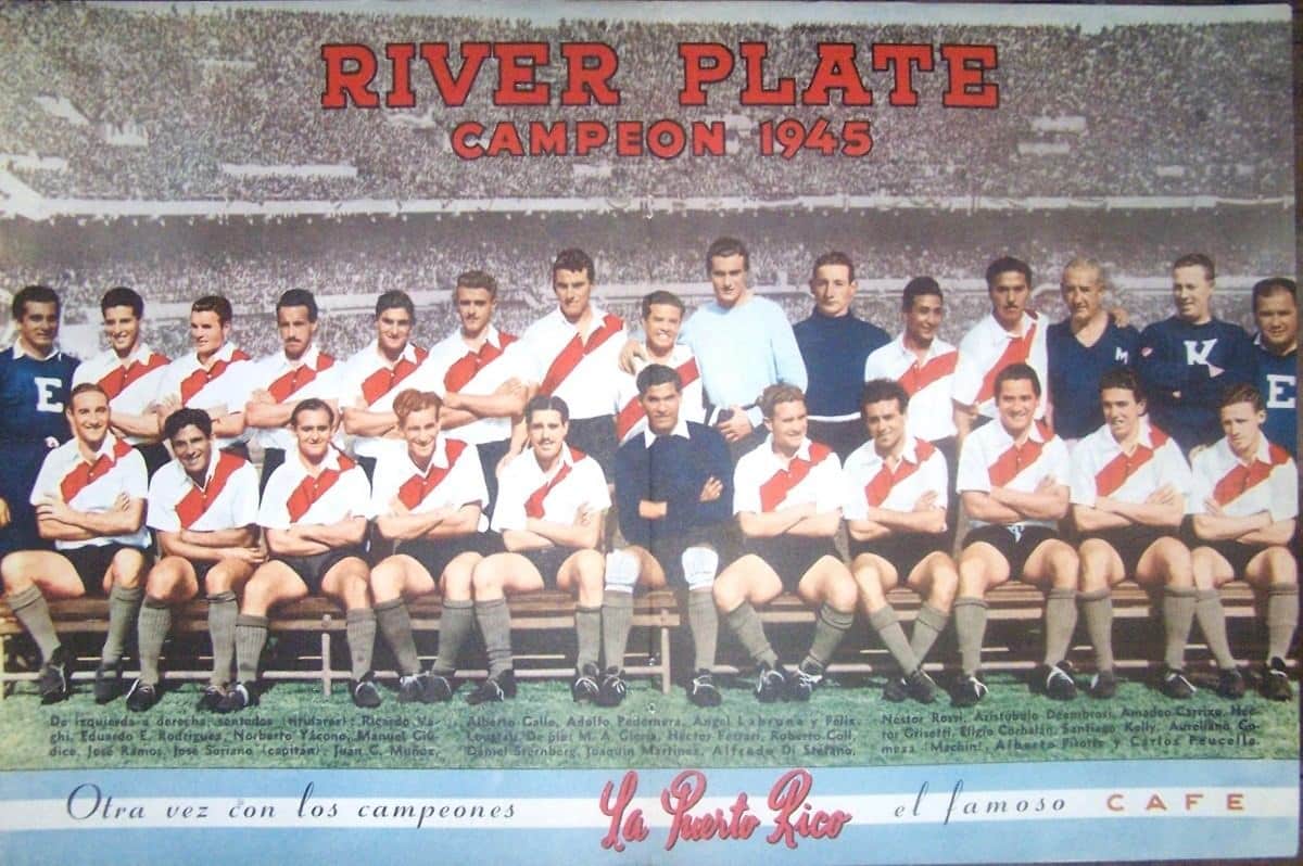 H&aacute; 75 anos, o River era campe&atilde;o com os &ldquo;Cavaleiros da Ang&uacute;stia&rdquo;