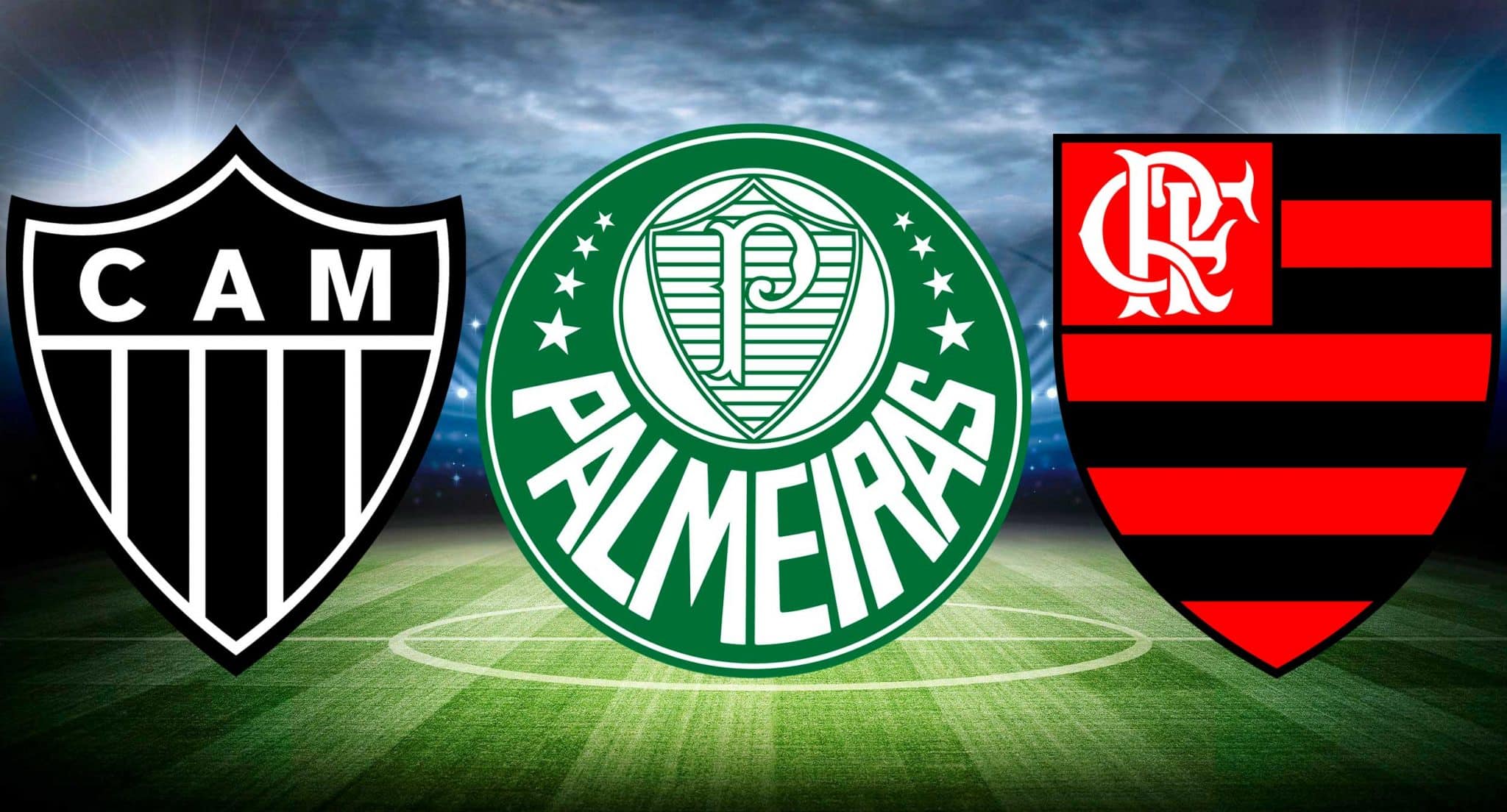 O Trio de Ouro: Atlético, Flamengo e Palmeiras
