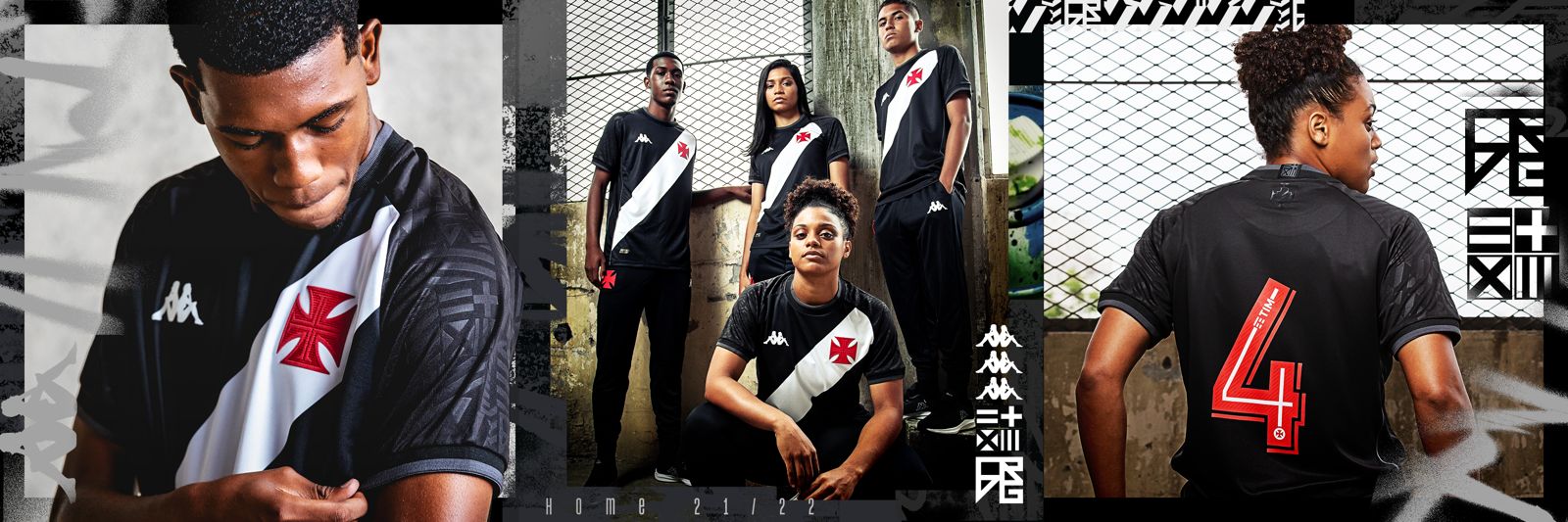 Vasco lan&ccedil;a novo uniforme para a temporada 2021/22