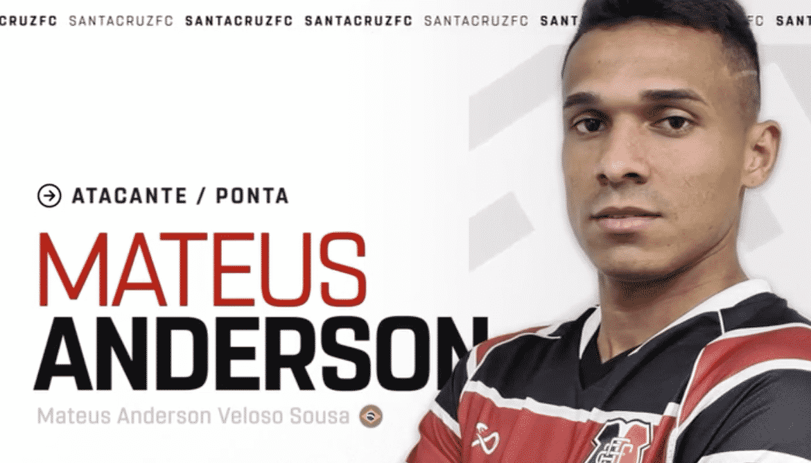 Ex-Vila Nova reforça Santa Cruz na Série D (Divulgação/Santa Cruz FC)