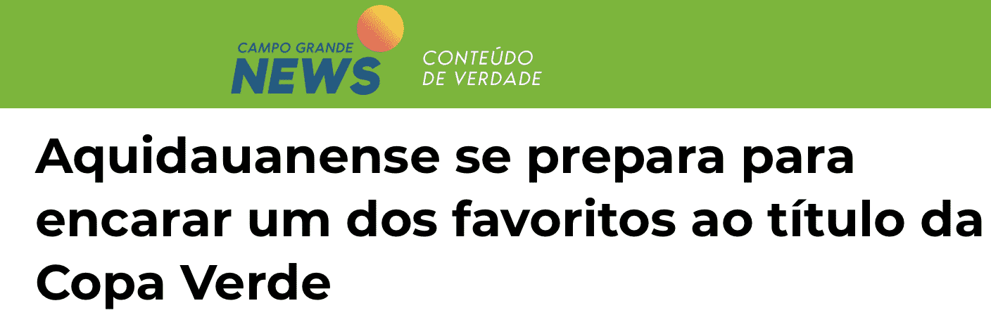 Imprensa de MS coloca Vila Nova como um dos favoritos para levantar o caneco do torneio (Foto: Reprodu&ccedil;&atilde;o) 