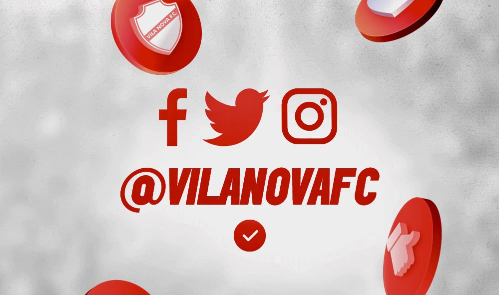 Vila Nova comemora mais de 500 mil seguidores nas redes sociais
