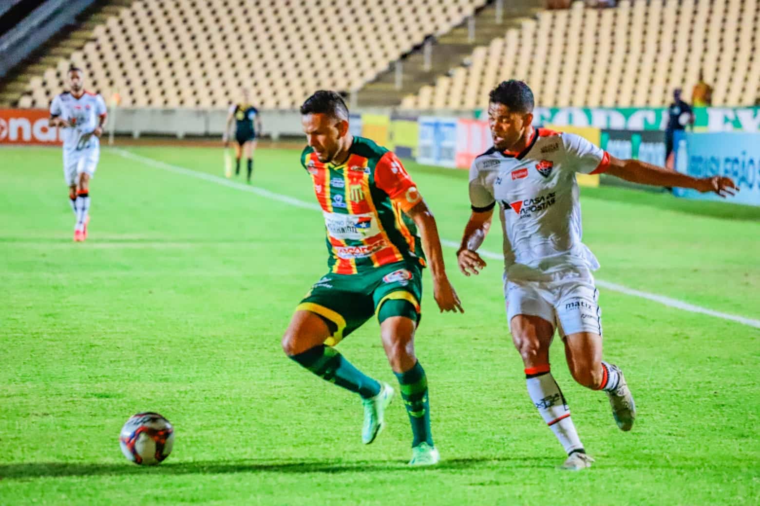 Sampaio Corr&ecirc;a x Vit&oacute;ria como aconteceu &ndash; resultado, destaques e rea&ccedil;&atilde;o