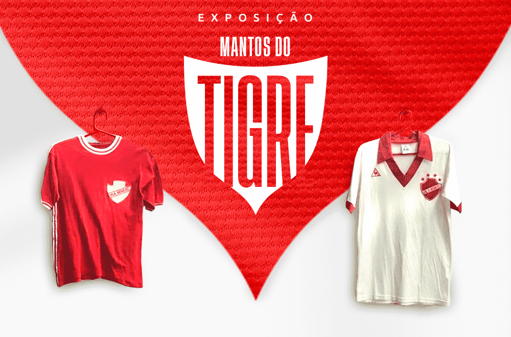 Vila Nova tem exposi&ccedil;&atilde;o de camisas: &ldquo;Mantos do Tigre&rdquo;