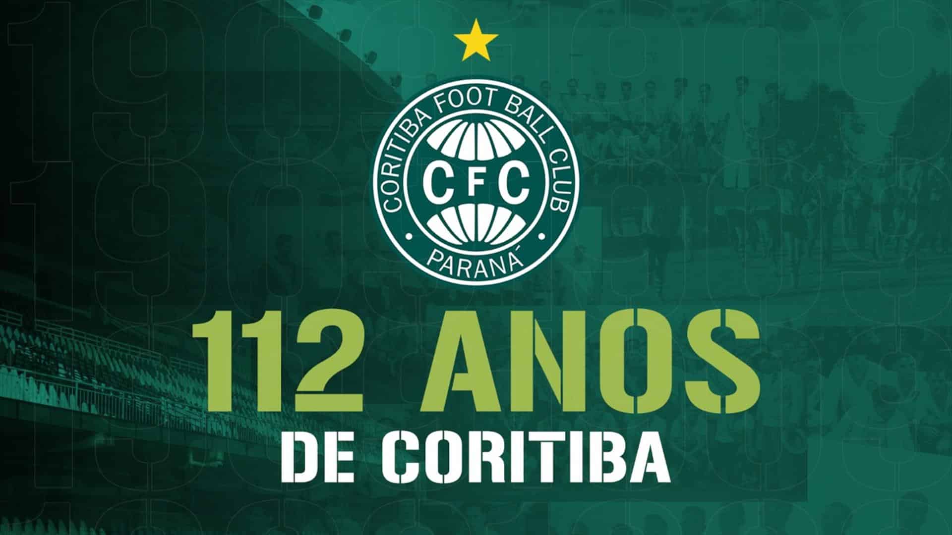 Feliz aniversário! Coritiba completa 112 anos de história
