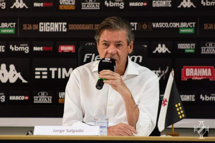 Presidente Jorge Salgado admite possibilidade do Vasco permanecer na S&eacute;rie B