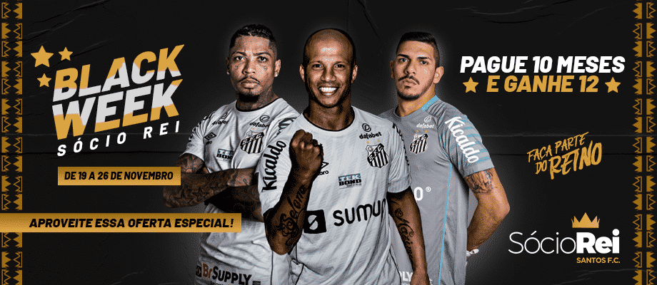 Santos lança Black Week Sócio Rei; entenda