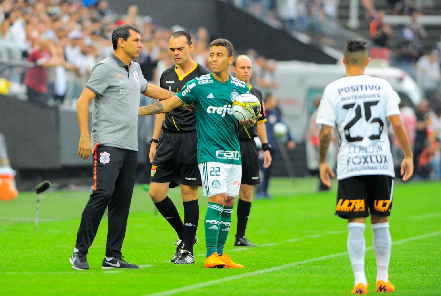 Carille tem 85% de aproveitamento contra o Palmeiras