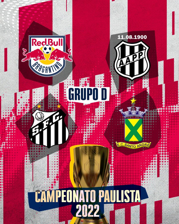 RB Bragantino conhece grupo do Paulistão 2022