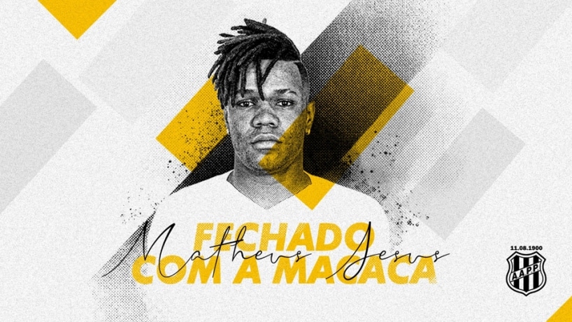 Volante Matheus Jesus est&aacute; de volta e &eacute; novo refor&ccedil;o da Ponte Preta